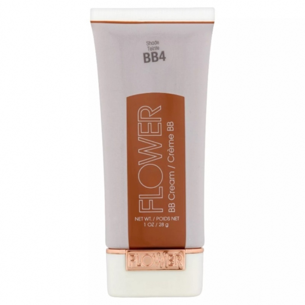 Flower Beauty Balm BB Cream, Shade BB4, 1 oz Full Size NEW - Face MAKEUP